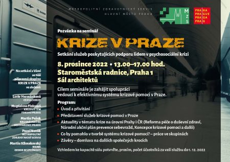 Pozvánka na seminář „Krize v Praze“